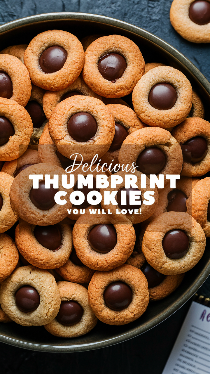 Thumbprint cookie recipe, Best thumbprint cookies, Homemade thumbprint cookies, Easy thumbprint cookie, Thumbprint cookie variations