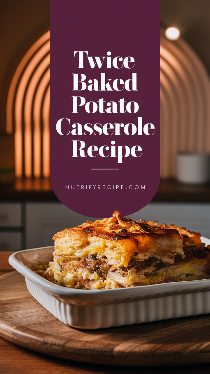 baked potato casserole, cheesy potato casserole, potato casserole recipe, easy potato casserole, creamy potato casserole