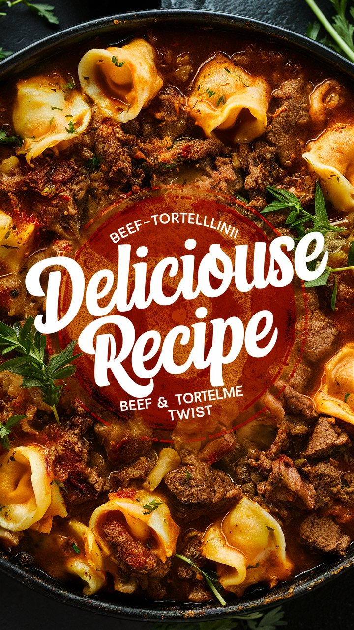 Beef tortellini recipe, Beef tortellini casserole, Tortellini soup with beef, Beef tortellini bake, Beef and tortellini skillet