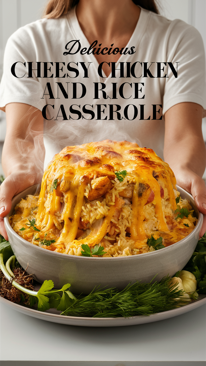 Chicken casserole, Cheesy casserole, Rice casserole, Chicken and rice, Cheesy chicken