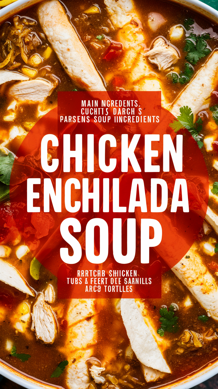 Chicken enchilada soup, Crockpot Chicken Enchilada Soup, Creamy Chicken Enchilada Soup, Homemade chicken enchilada soup, Easy Chicken Enchilada Soup