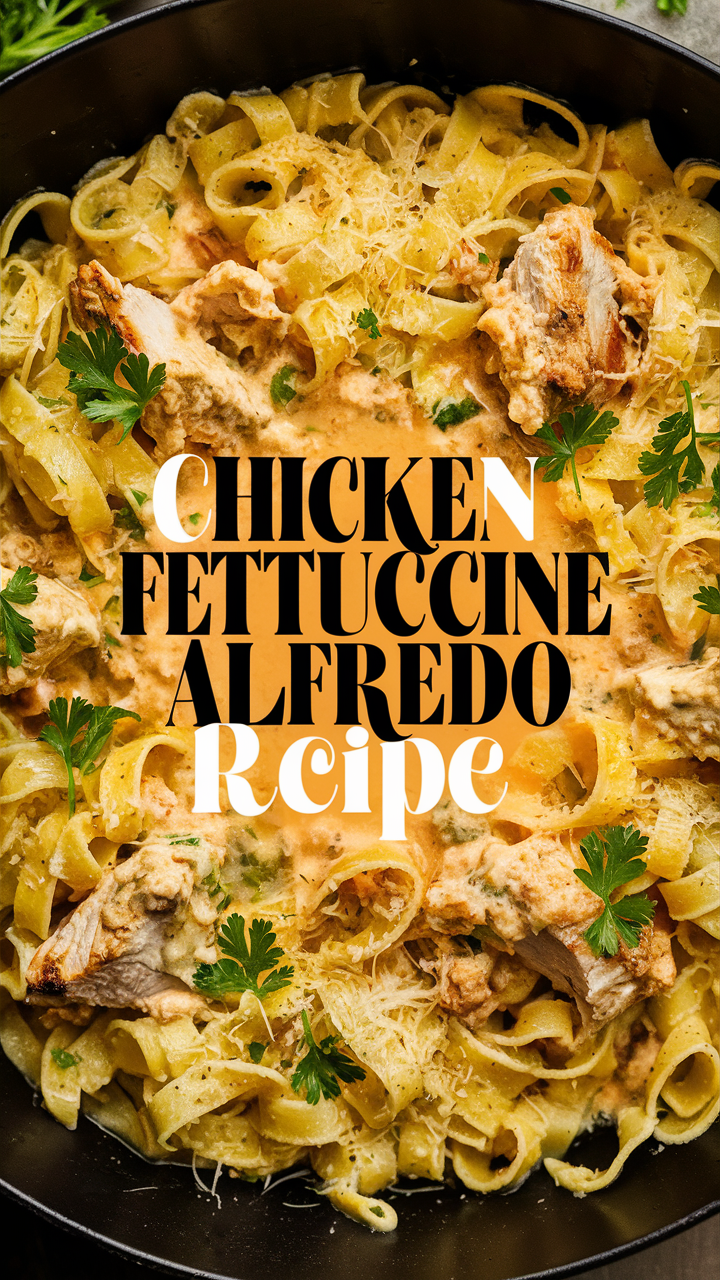 Chicken Alfredo recipe, Creamy fettuccine alfredo, Homemade fettuccine alfredo, Best chicken alfredo, Classic fettuccine alfredo