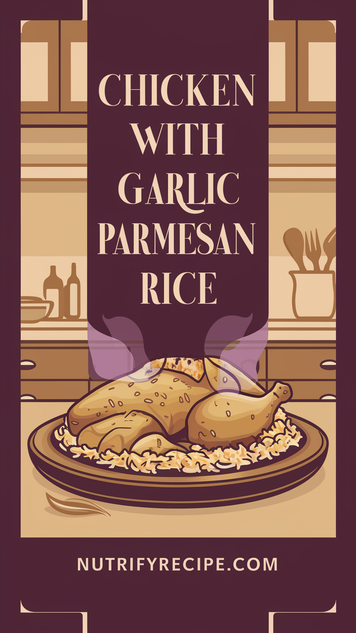 Chicken and rice, Parmesan chicken, Garlic parmesan, Chicken rice recipe, Chicken with garlic