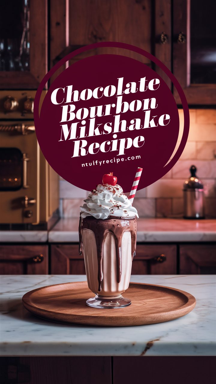 Bourbon milkshake, Chocolate milkshake, Boozy milkshake, Alcoholic milkshake, Dessert drink