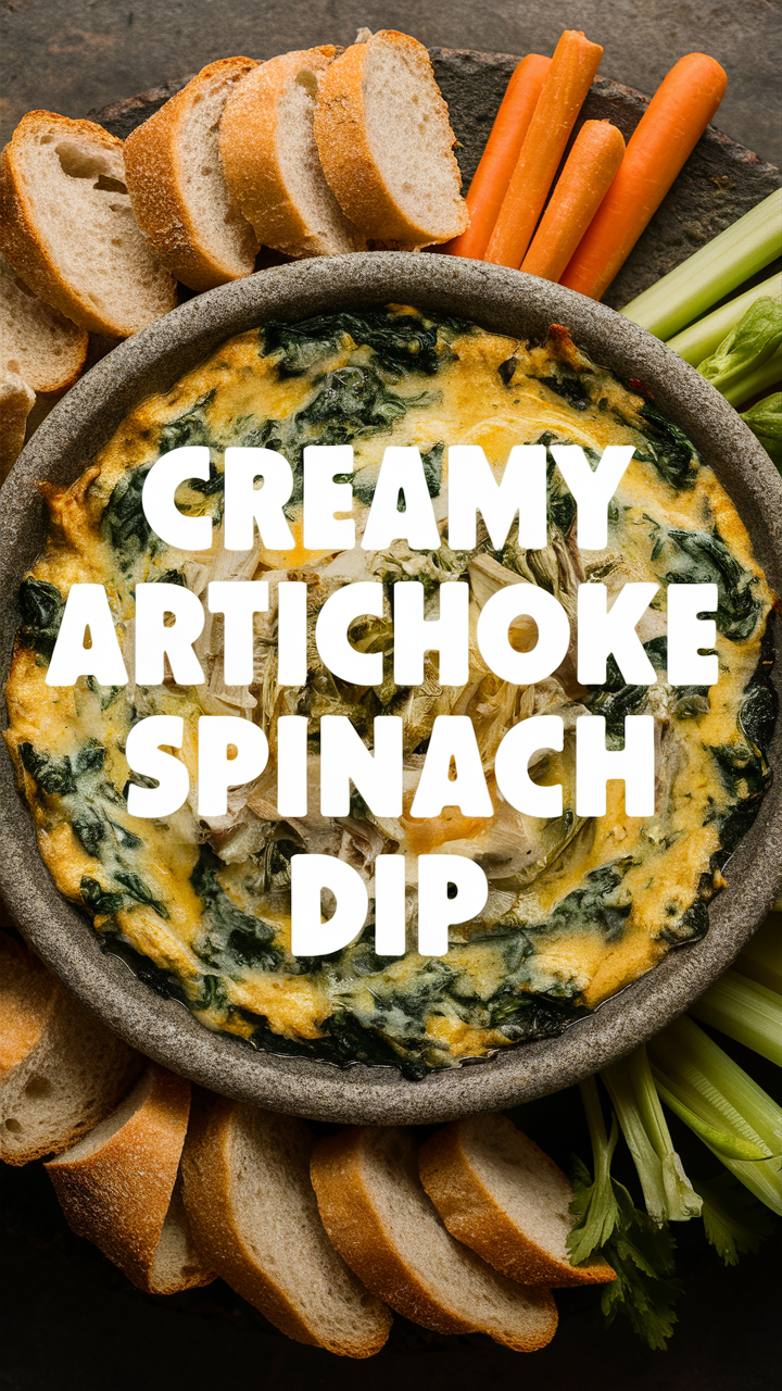 Artichoke dip, Spinach artichoke dip, Creamy spinach dip, Artichoke recipes, Spinach dip