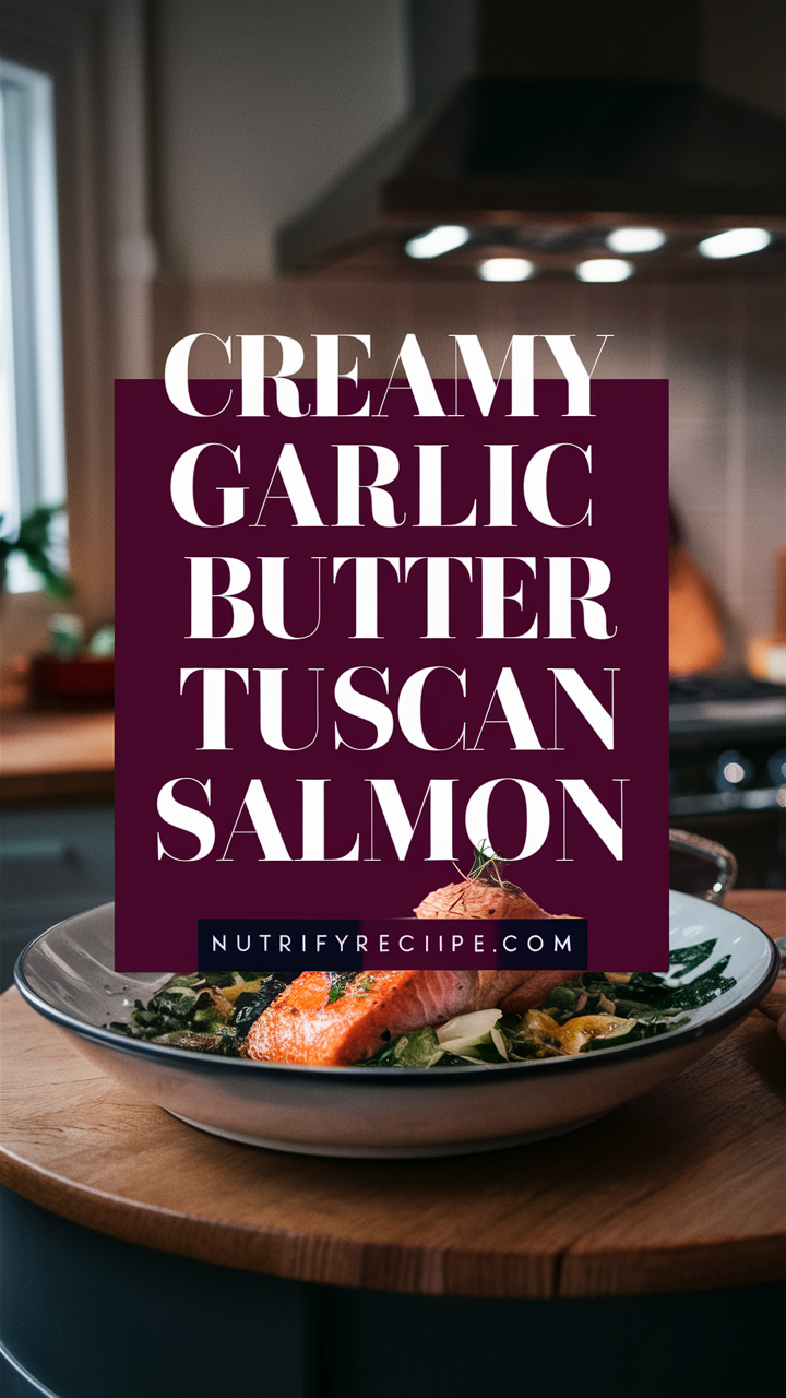 Creamy garlic butter Tuscan salmon, Tuscan salmon recipe, Salmon with garlic butter, Creamy garlic salmon, Tuscan salmon with cream sauce