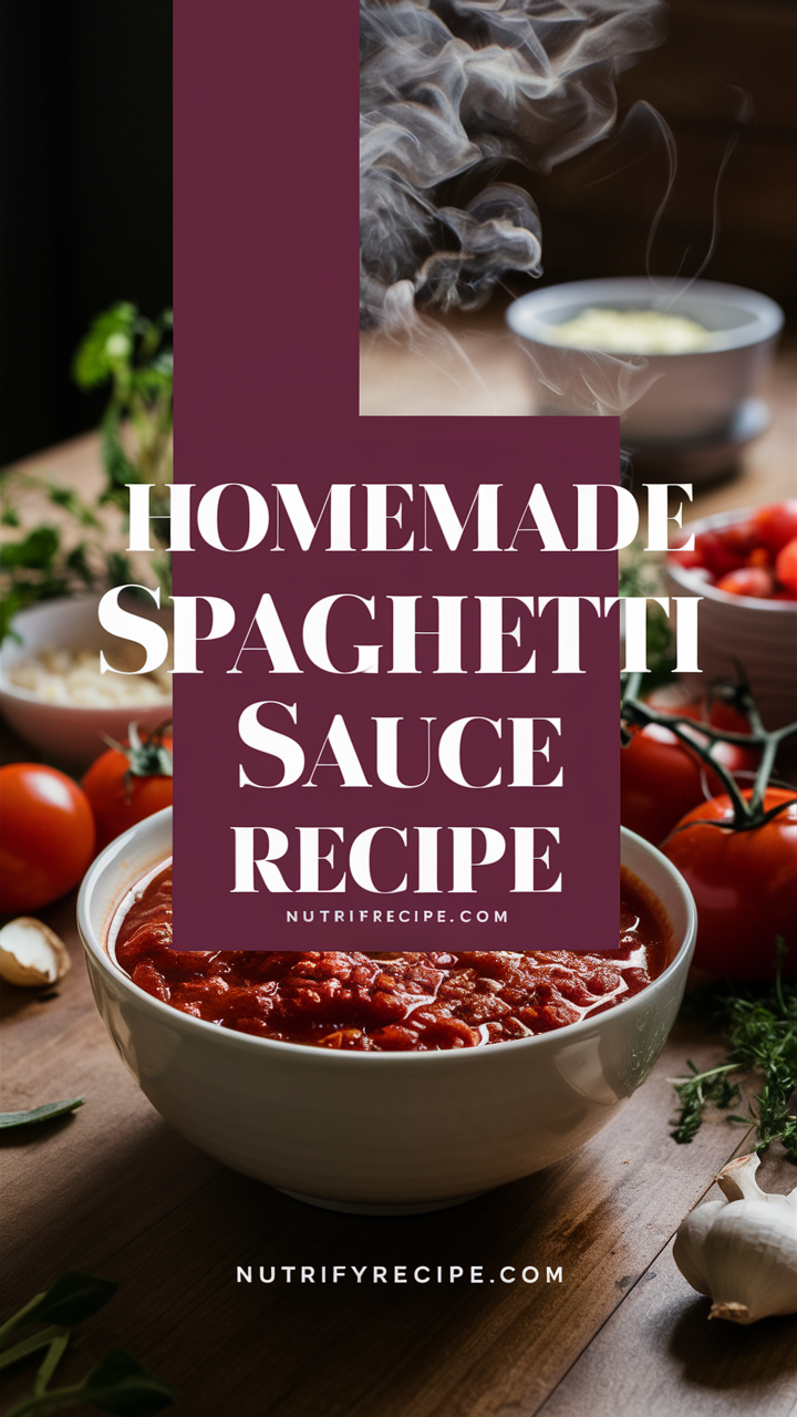 Homemade tomato sauce recipe, Classic marinara recipe, Authentic pasta sauce recipe, Homemade Italian pasta sauce, Traditional spaghetti sauce recipe