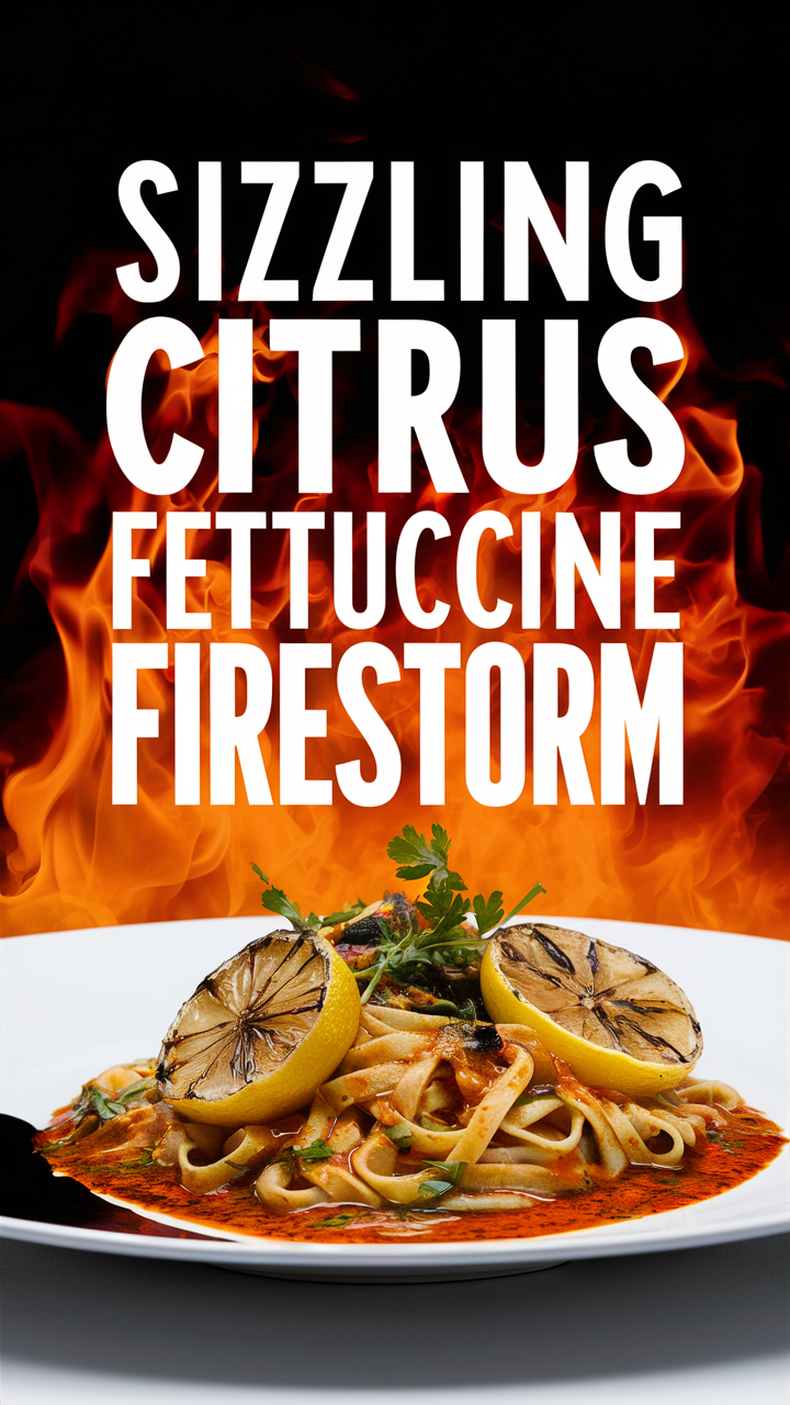 Citrus pasta, Best fettucine recipe, Spicy citrus pasta, Citrus fettucine recipe, Zesty pasta dish