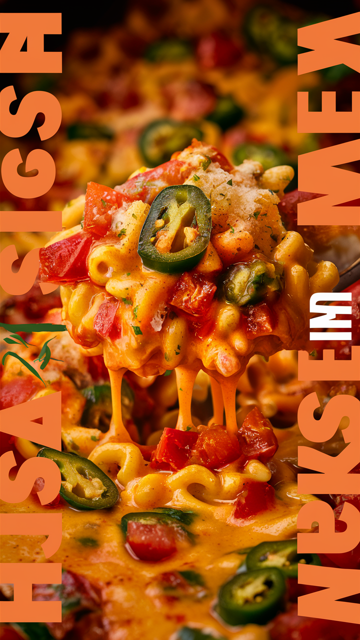 Spicy mac and cheese, Tex-Mex cuisine, Cheese fiesta, Tex-Mex recipes, Spicy comfort food