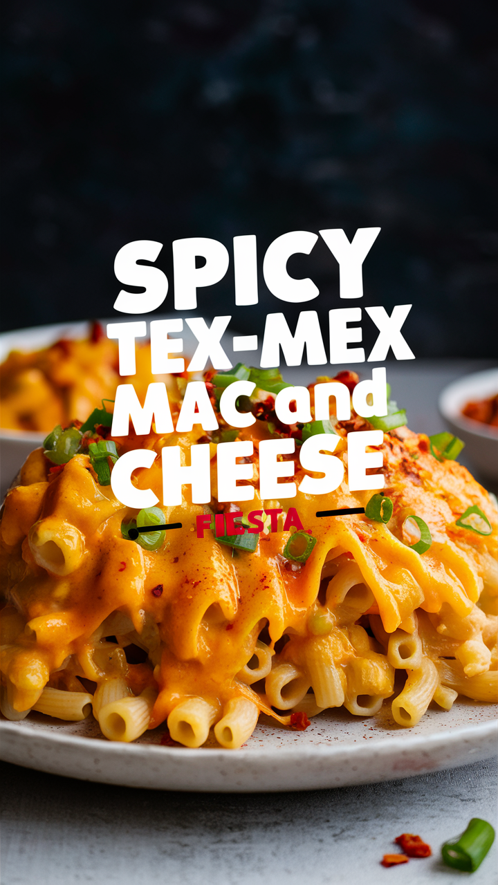 Spicy mac and cheese, Tex-Mex cuisine, Cheese fiesta, Tex-Mex recipes, Spicy comfort food