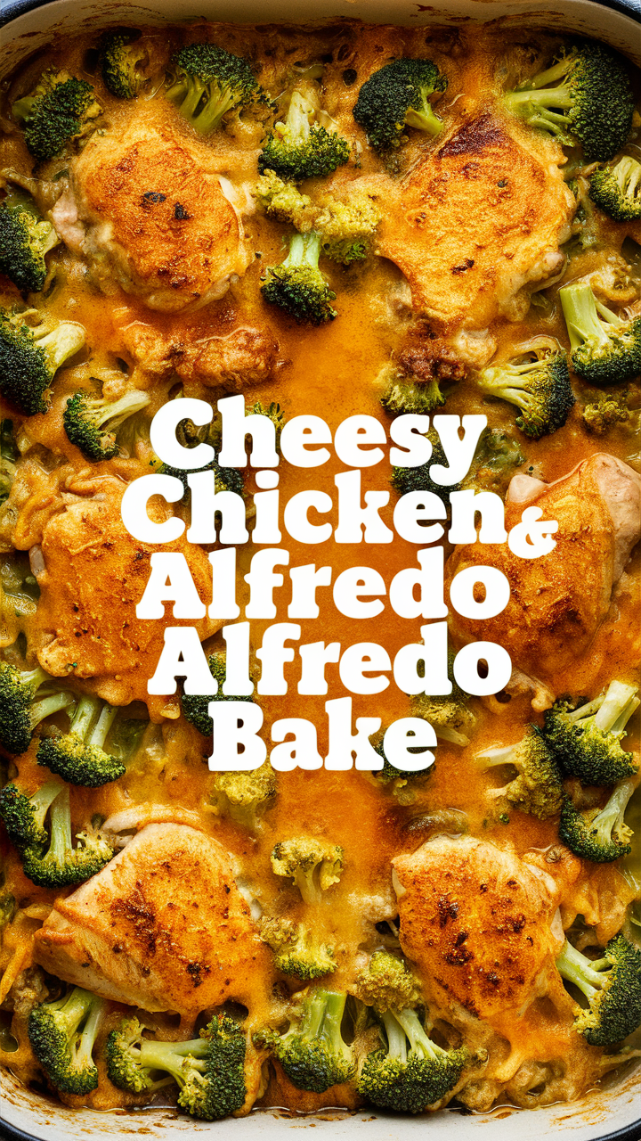 Chicken Alfredo Bake, Broccoli Alfredo Casserole, Cheesy Chicken Bake, Alfredo Pasta Bake, Cheesy Broccoli Alfredo