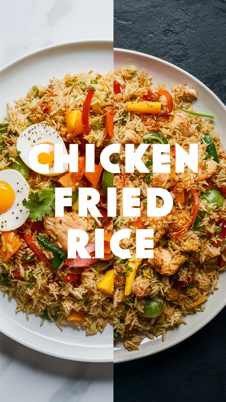 Chicken stir fry recipe, Asian fried rice, Quick fried rice, Homemade fried rice, Easy fried rice