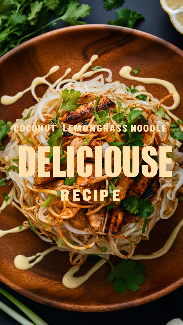 Coconut lemongrass noodles, Lemongrass coconut soup, Lemongrass-infused coconut milk, Coconut lemongrass curry, Lemongrass coconut chicken