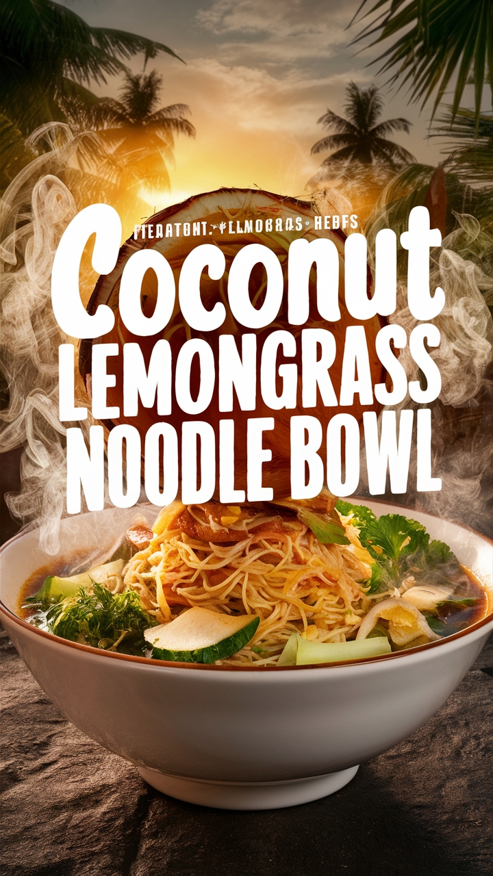 Coconut lemongrass noodles, 
Lemongrass coconut soup, 
Lemongrass-infused coconut milk,
Coconut lemongrass curry, 
Lemongrass coconut chicken