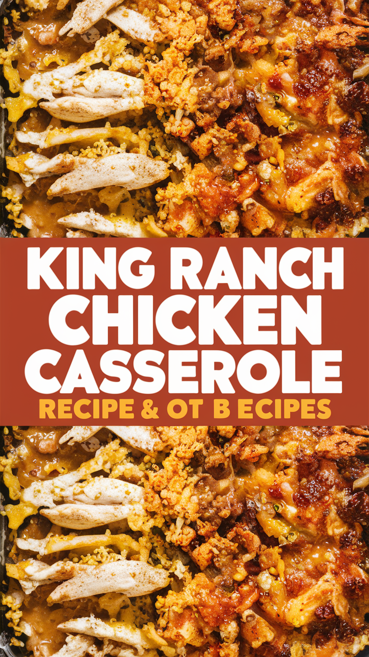 King Ranch Chicken Casserole, Chicken Casserole Recipe, Ranch Chicken Casserole, King Ranch Recipe, Casserole Recipe