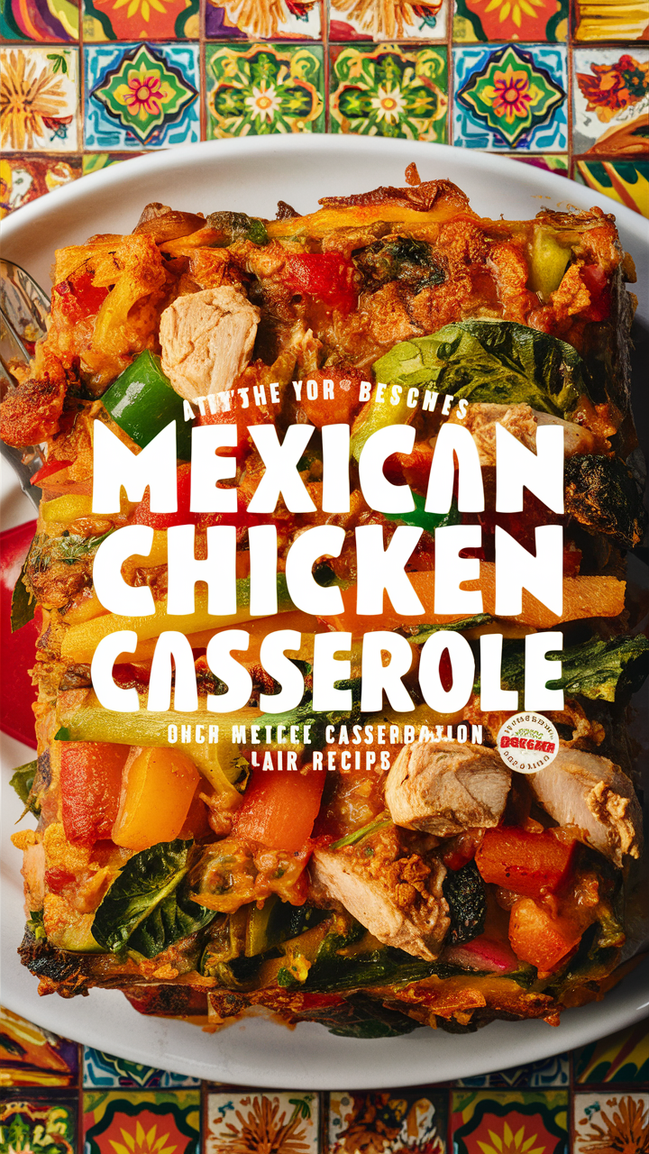 Mexican chicken casserole, Chicken casserole recipe, Mexican casserole, Chicken dinner ideas, Casserole dishes