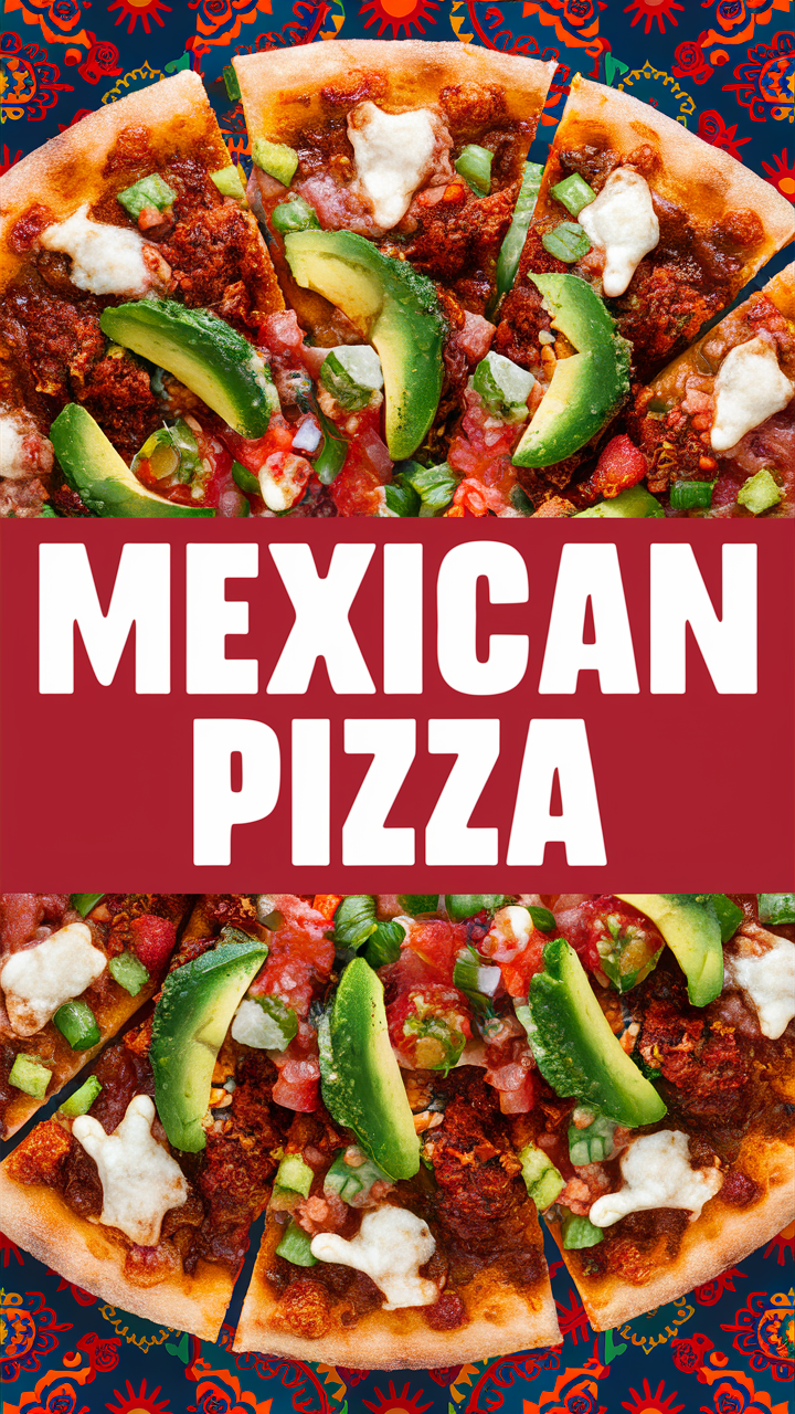 Mexican pizza recipe, authentic Mexican pizza, homemade Mexican pizza, spicy Mexican pizza, gourmet Mexican pizza