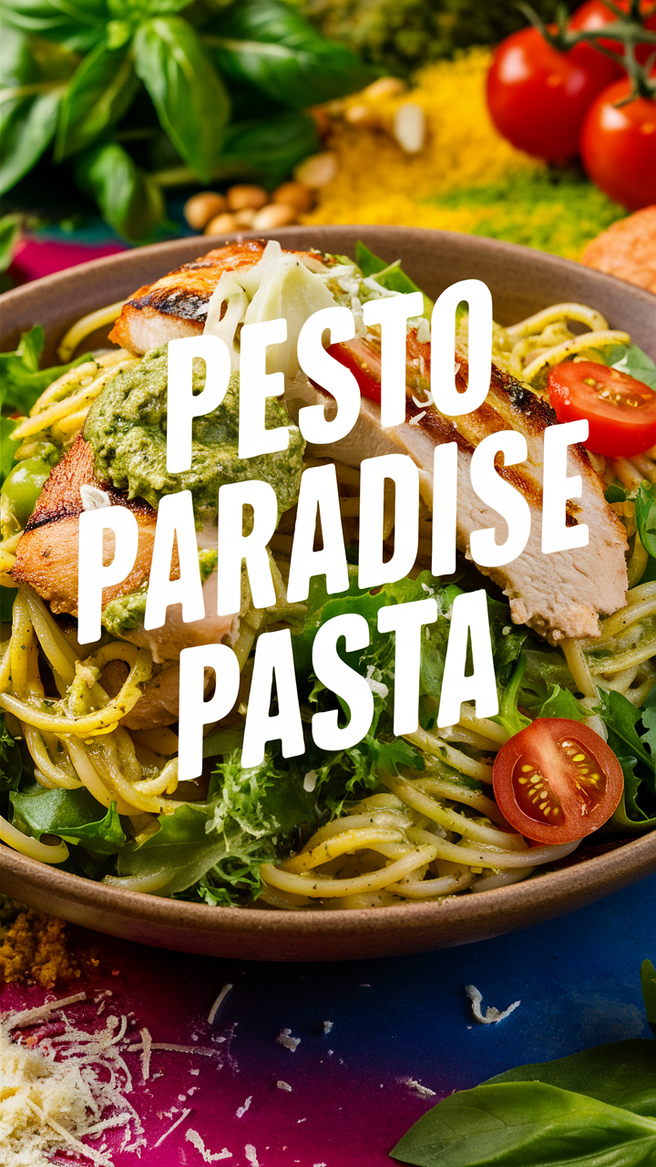 Pesto recipes, Italian pasta dish, Basil pesto sauce, Homemade pesto pasta, Gourmet pesto recipe