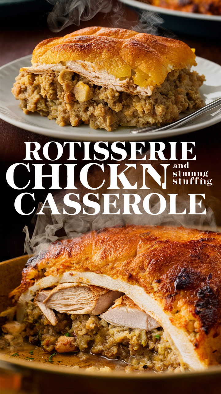 Rotisserie chicken casserole, Best chicken casserole recipe, Delicious chicken casserole, Easy chicken casserole, Homemade chicken casserole
