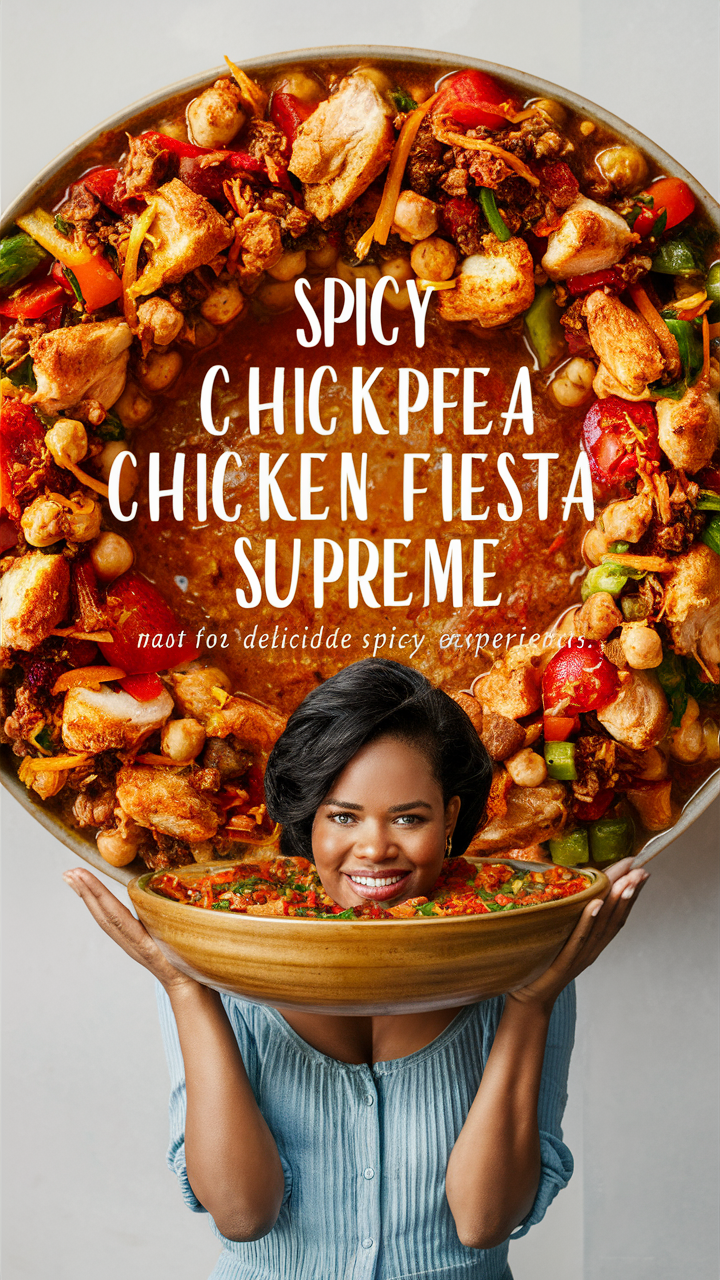 Chickpea recipes, Healthy chicken salad, Spicy chicken dish, Chicken and chickpea stew, Easy chickpea recipes