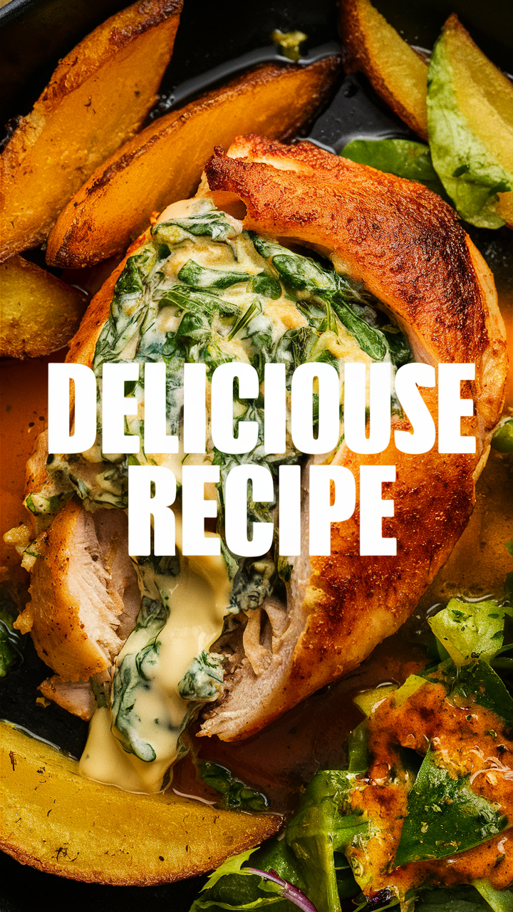 Spinach artichoke stuffed chicken, stuffed chicken recipes, spinach artichoke dip, chicken and spinach recipes, artichoke chicken bake
