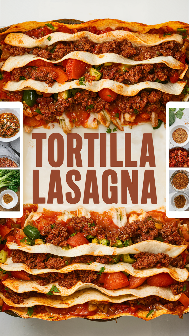 Mexican lasagna, Layered tortilla casserole, Tortilla pie, Tex-Mex lasagna, Enchilada casserole