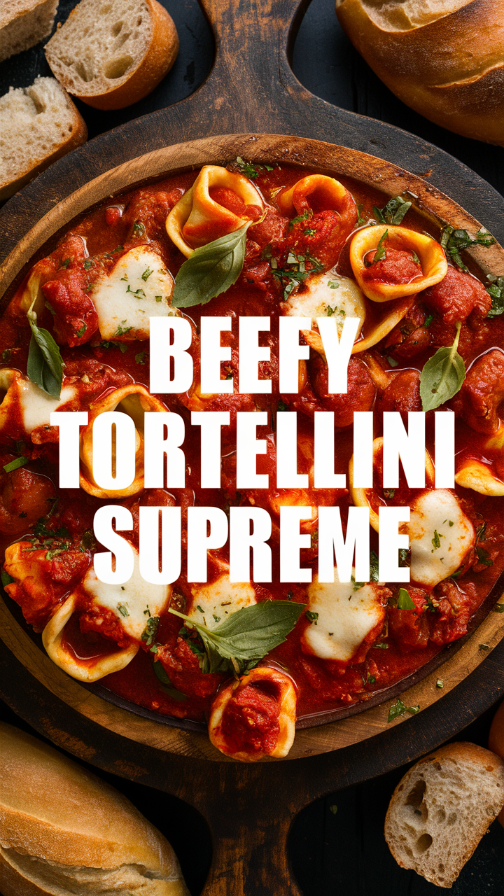 Beef Tortellini, Supreme Tortellini, Delicious Tortellini, Gourmet Tortellini, Savory Tortellini