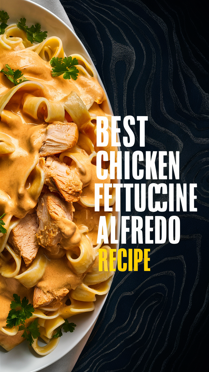 Chicken Alfredo recipe, Fettuccine Alfredo, Chicken Fettuccine, Alfredo sauce, Creamy Alfredo