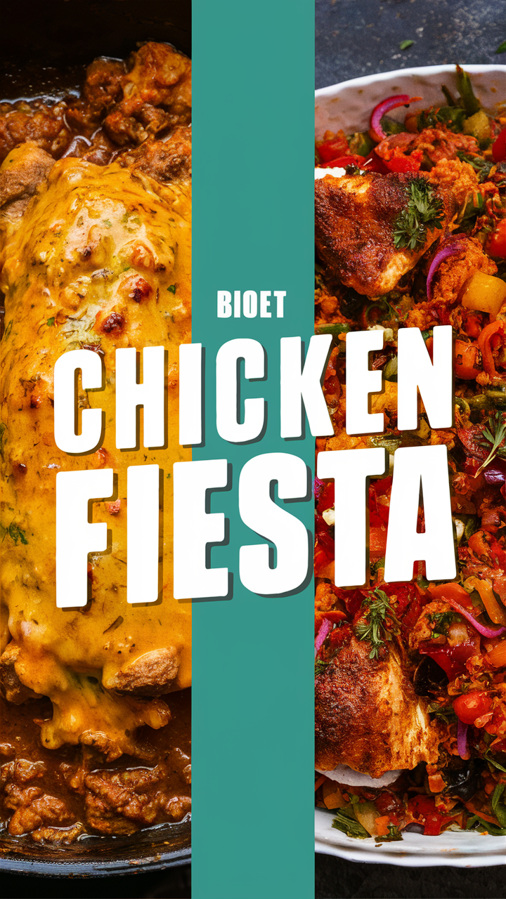 Bold Chicken Tacos, Chicken Quesadilla Fiesta, Cheesy Chicken Enchiladas, Spicy Chicken Burrito, Zesty Chicken Nachos