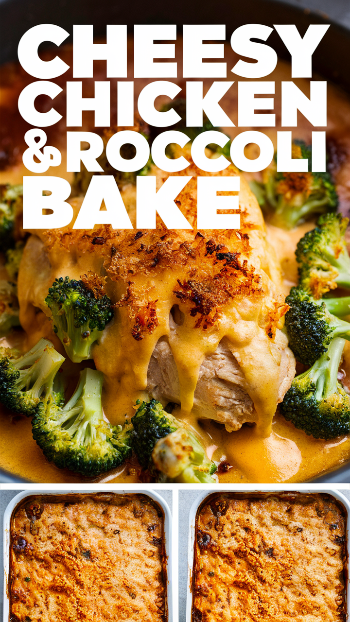 Cheesy chicken casserole, Easy chicken casserole, Broccoli casserole, Chicken broccoli bake, Cheesy chicken bake