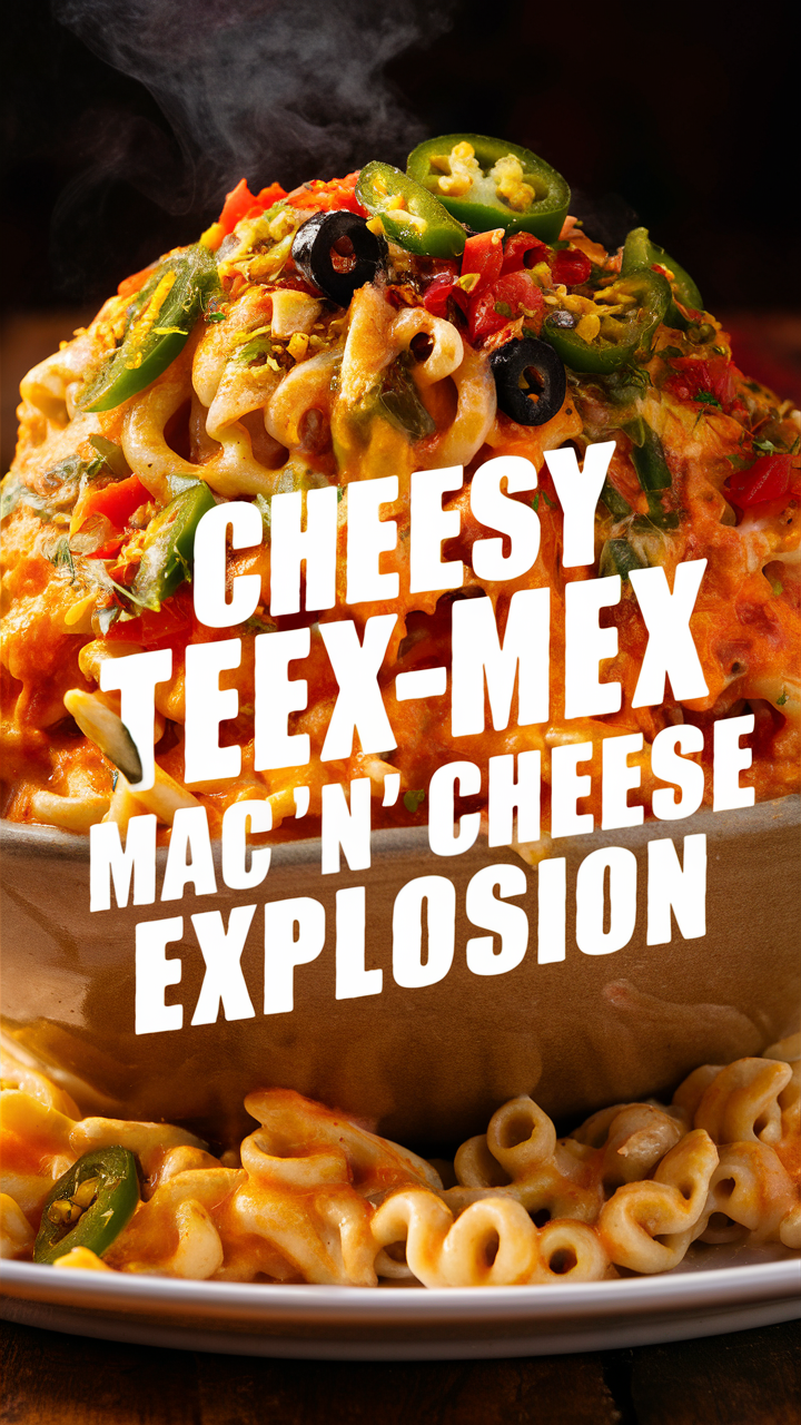 Tex-Mex, Cheesy Mac, Cheese Explosion, Gourmet Mac, Savory Mac