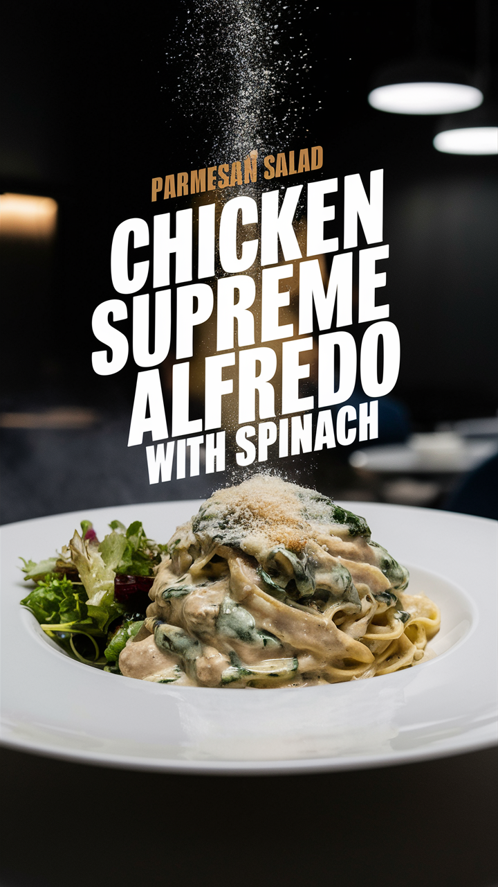 Chicken Alfredo Pasta, Alfredo Sauce Recipe, Creamy Chicken Pasta, Chicken Alfredo Bake, Spinach Alfredo Pasta
