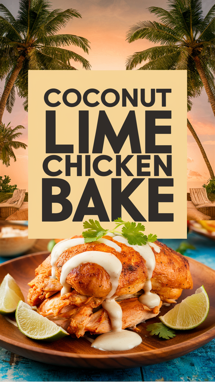 Coconut lime chicken recipe, 
Lime coconut chicken bake, 
Coconut lime chicken casserole, 
Easy coconut lime chicken, 
Healthy coconut lime chicken