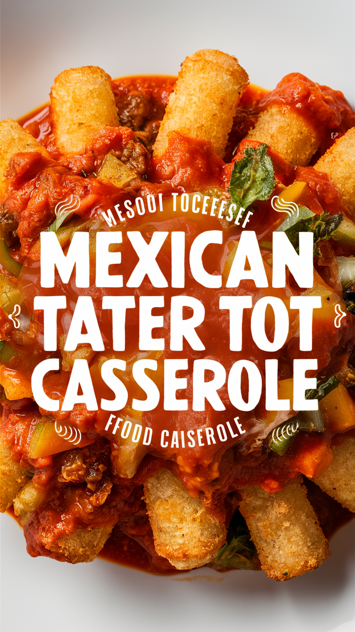 Mexican casserole recipe, Tater Tot casserole, Casserole dishes, Easy casserole recipes, Casserole meals