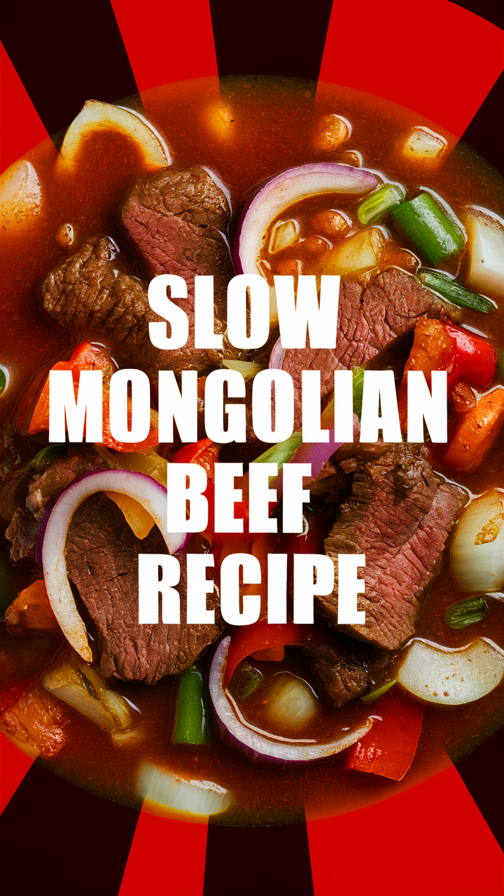 Slow Cooker Mongolian Beef, Mongolian Beef Slow Cooker Recipe, Mongolian Beef Crockpot, Slow Cooker Mongolian Recipes, Easy Slow Cooker Mongolian Beef