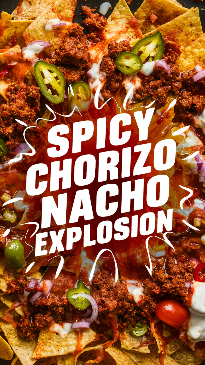 Spicy nacho recipes, Chorizo nachos, Gourmet nacho toppings, Nacho fusion recipes, Fiery nacho combinations