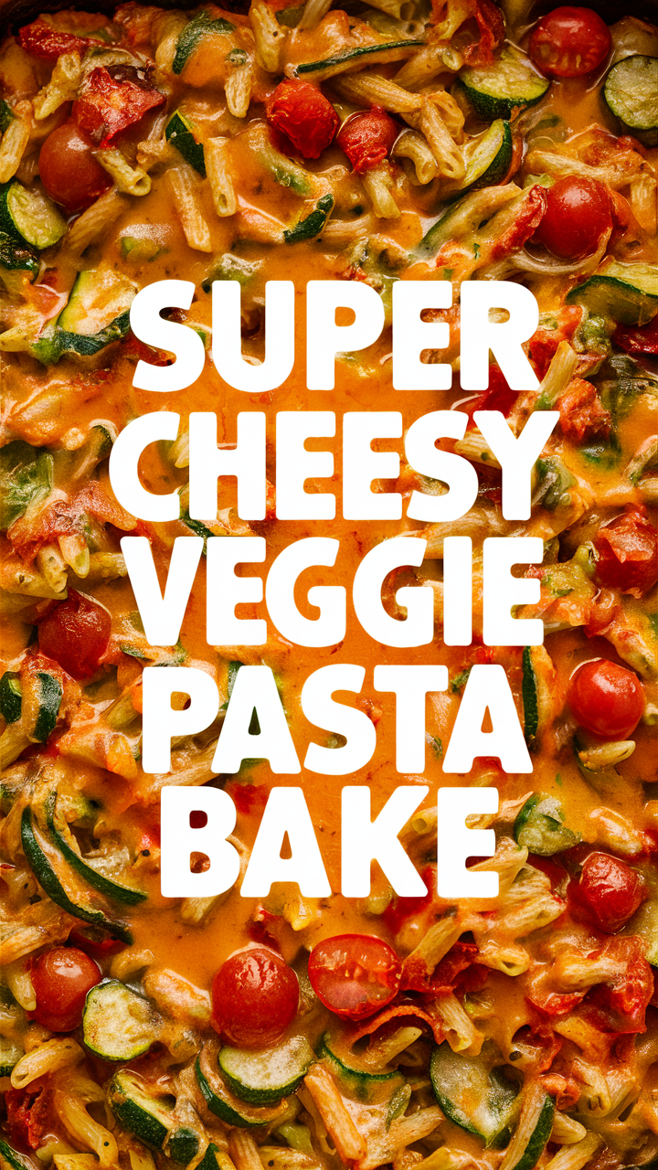 Cheese Pasta Bake, Delicious Pasta Bake, Vegetarian Pasta Recipe, Baked Mac and Cheese, Cheesy Vegetable Pasta