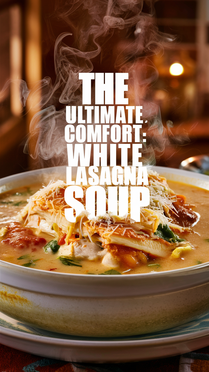 White Lasagna Soup, Creamy White Lasagna Soup, Easy White Lasagna Soup, Vegetarian White Lasagna Soup, Cheesy White Lasagna Soup