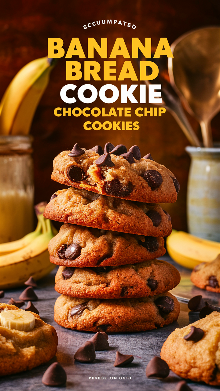 Banana bread cookies, Chocolate chip banana bread, Best banana bread recipe, Homemade banana bread, Easy banana bread recipe