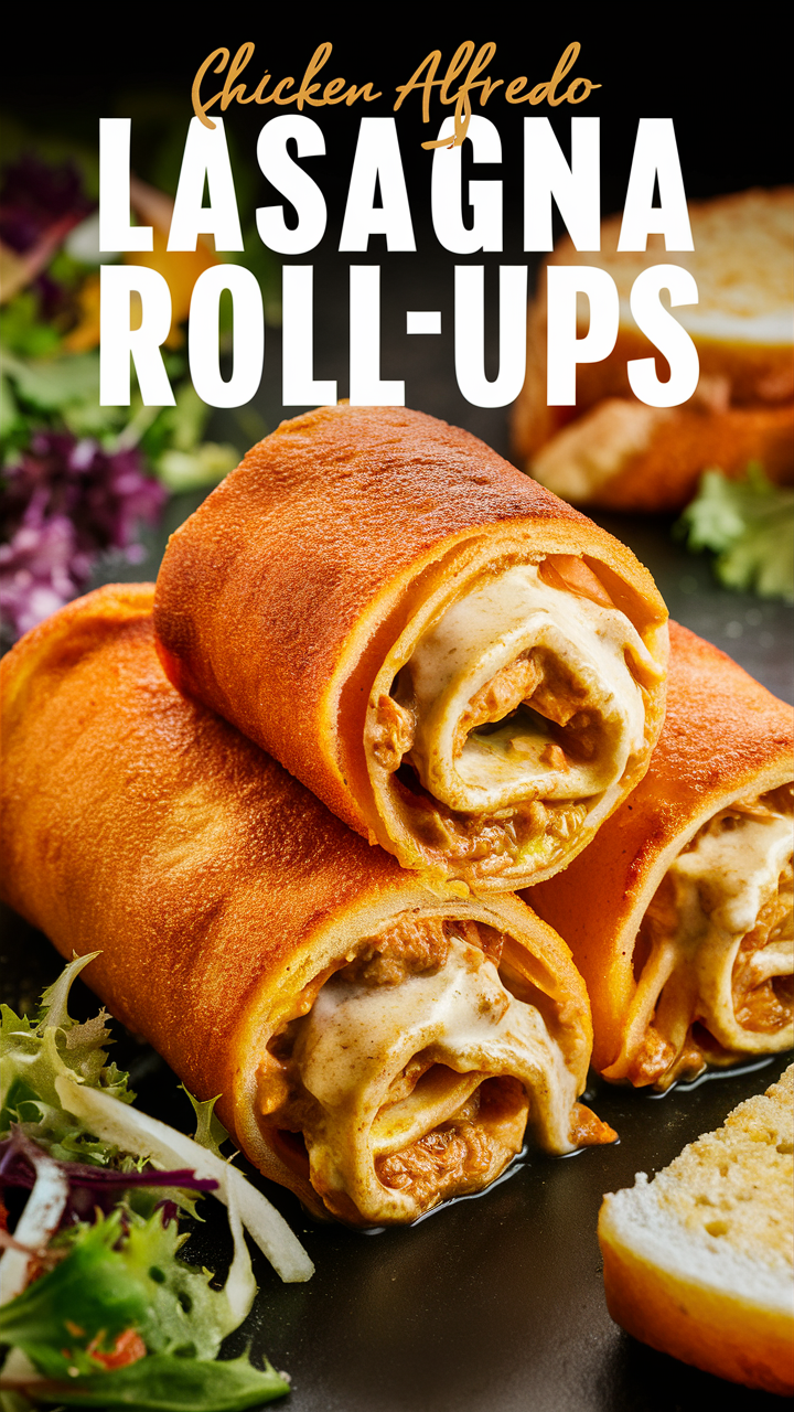 Chicken Alfredo Lasagna Roll Ups, Creamy Chicken Pasta, Cheesy Chicken Lasagna, Alfredo Sauce Recipe, Chicken Roll Ups