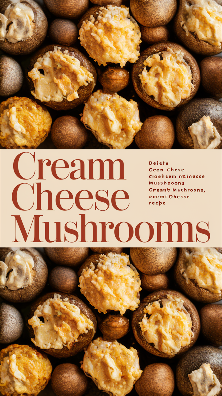 Cream cheese appetizers, Cream cheese recipes, Stuffed mushrooms appetizers, Mushroom appetizer recipe, Stuffed mushroom snacks