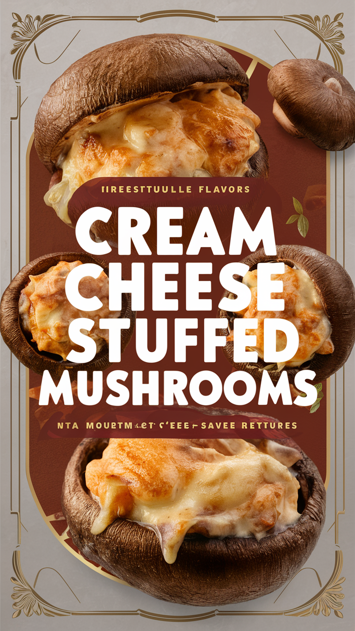 Cream cheese appetizers, Cream cheese recipes, Stuffed mushrooms appetizers, Mushroom appetizer recipe, Stuffed mushroom snacks