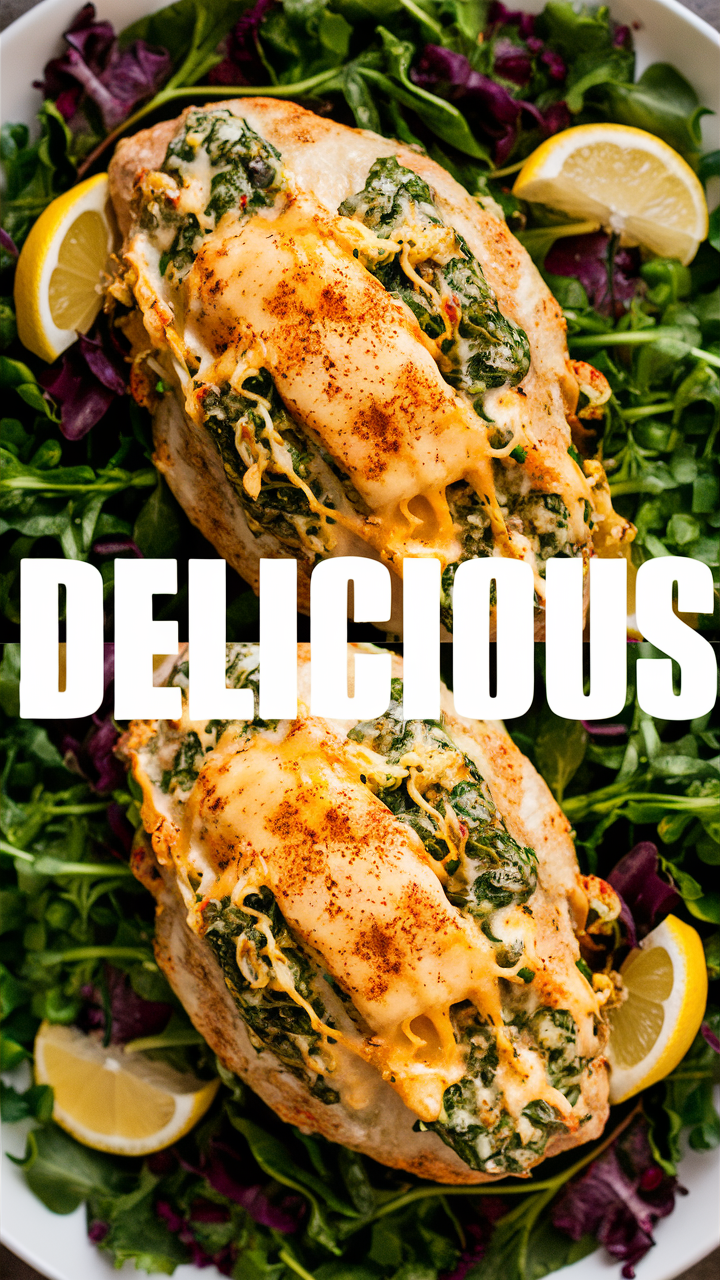 Chicken Parmesan, Spinach Artichoke Dip, Cheese Stuffed Chicken, Baked Stuffed Chicken, Gooey Cheese Chicken