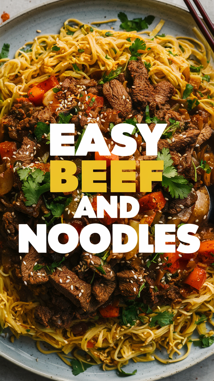 Beef and Noodles Recipe, 
Quick Beef Noodle Soup, 
Simple Beef Noodle Stir Fry, 
Hearty Beef Noodle Casserole, 
Homemade Beef Noodle Bowl