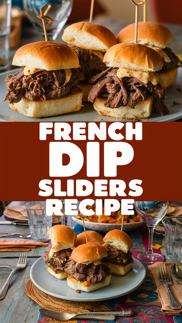 French Dip Sliders, Roast Beef Sliders, Sandwich Bar, Mini Sandwiches, Slider Recipe