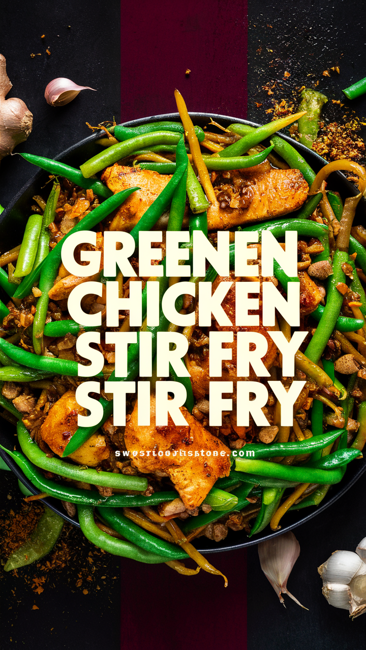Green Bean Stir Fry, Chicken Stir Fry, Easy Stir Fry, Healthy Stir Fry, Quick Stir Fry