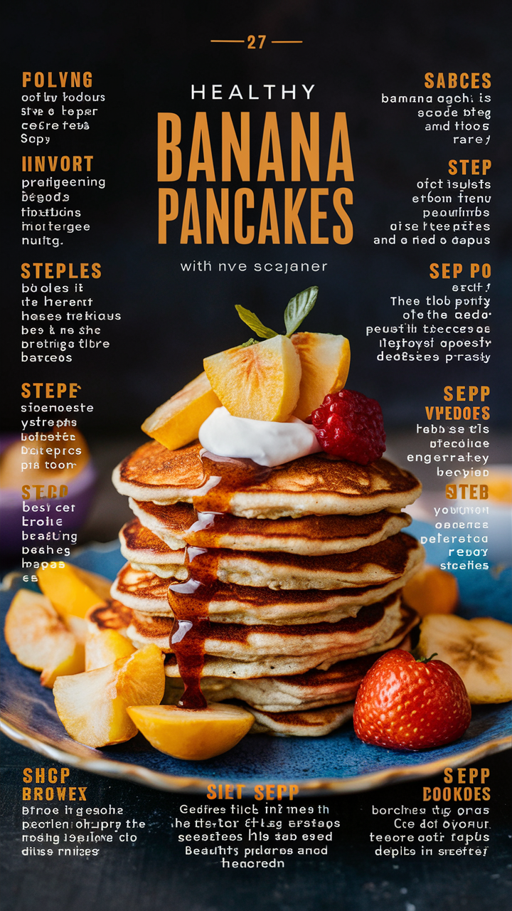 Banana pancake recipe, Healthy pancakes, Banana pancake ideas, Homemade banana pancakes, Quick banana pancake