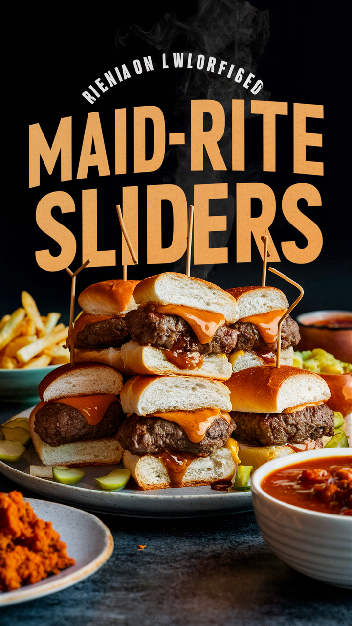 Maid-Rite Sliders Recipe, Homemade Sandwiches, Slider Ingredients, Tasty Mini Burgers, Crowd-Pleasing Sandwiches