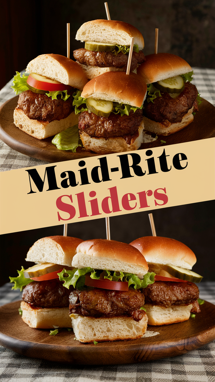 Maid-Rite Sliders Recipe, Homemade Sandwiches, Slider Ingredients, Tasty Mini Burgers, Crowd-Pleasing Sandwiches