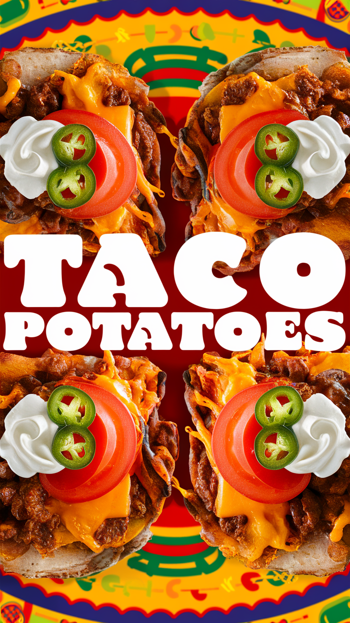 Mexican food recipes, Stuffed potato recipes, Easy potato dishes, Taco-inspired recipes, Homemade taco filling